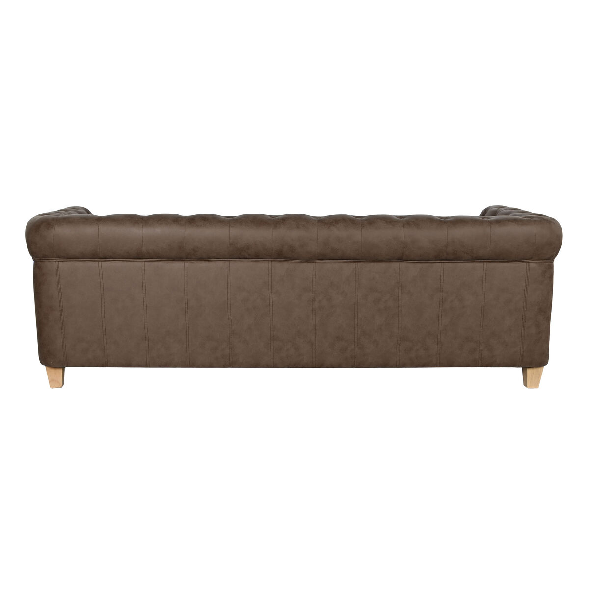 3-mans soffa Home ESPRIT Brun Vintage 216 X 78 X 70 cm - 7
