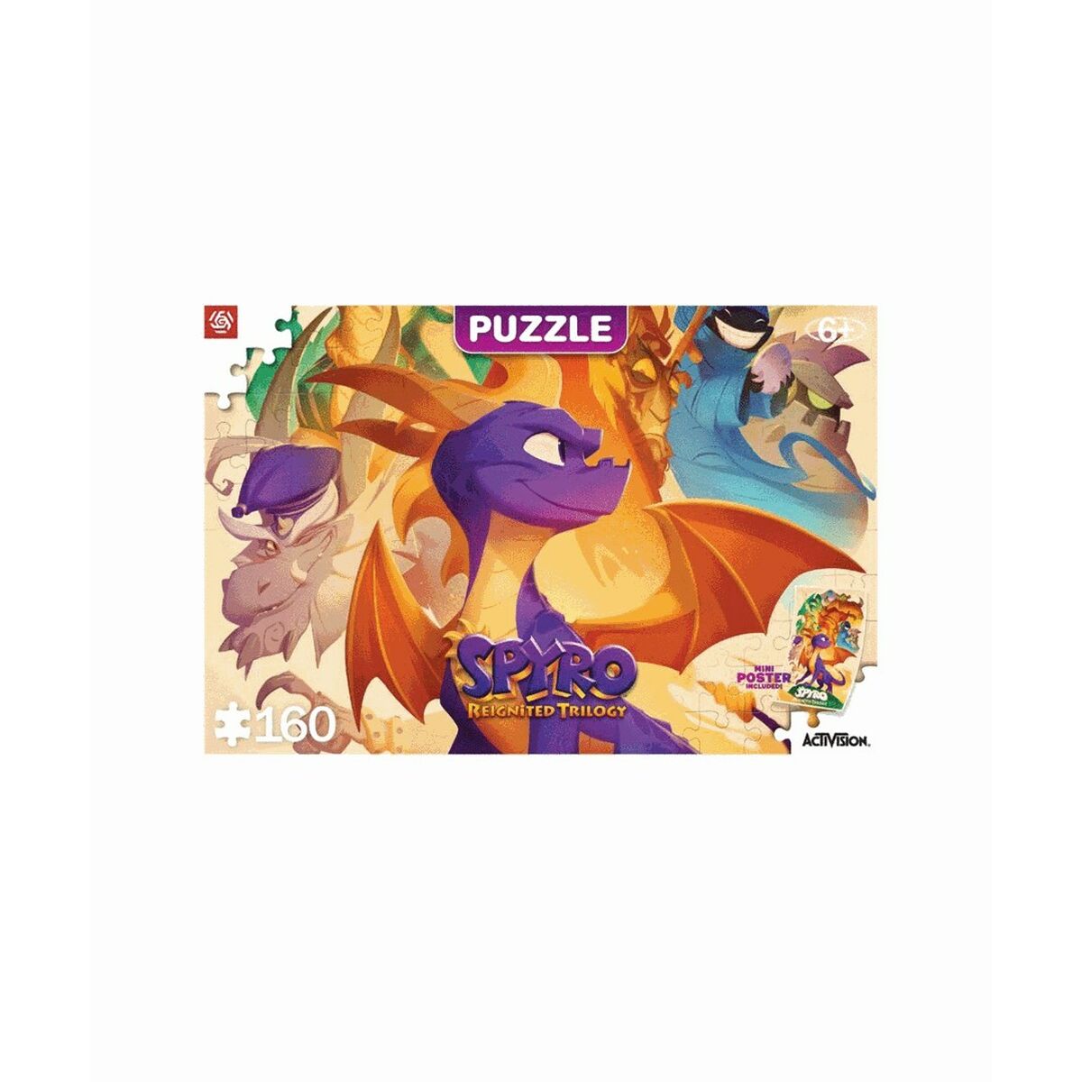 Pussel Cenega Publishing Spyro Reignited Trilogy: Heroes 160 Delar