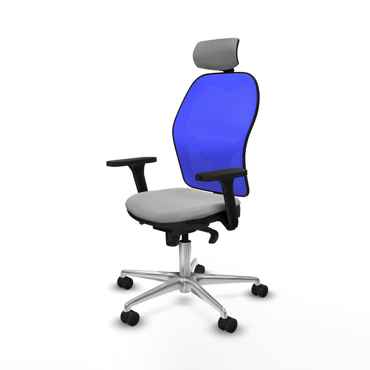 Kontorsstol Piqueras y Crespo 3D086N2 Ljusgrå - 2