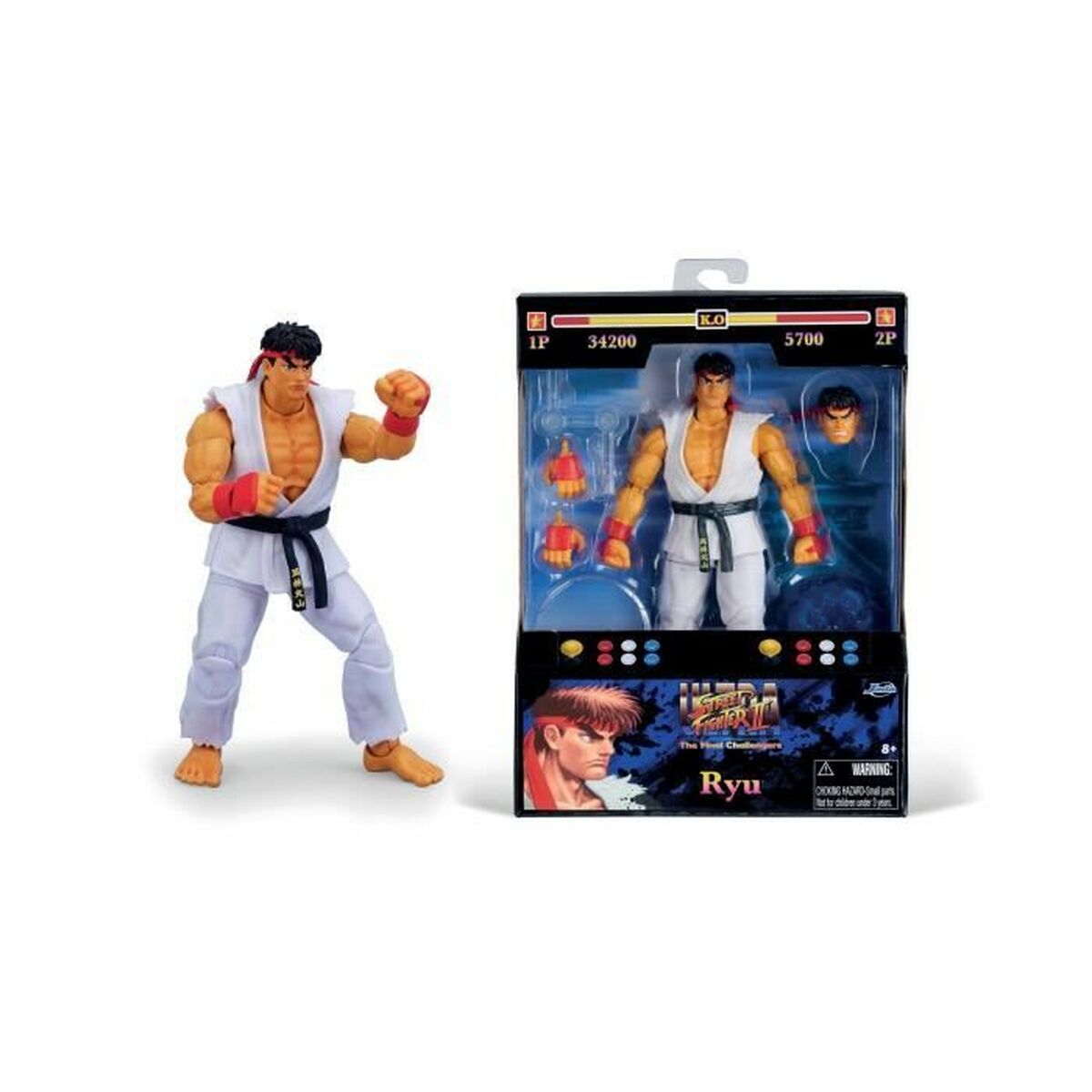 Ledad figur Jada Street Fighters - RYU 15 cm