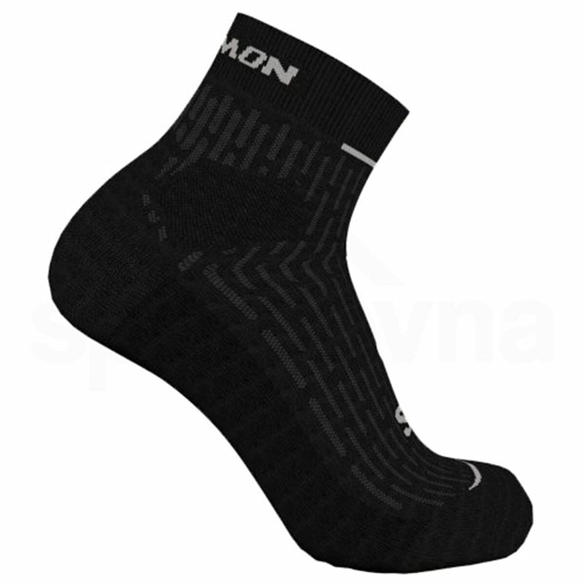 Sportstrumpor Salomon Ultra Glide Svart