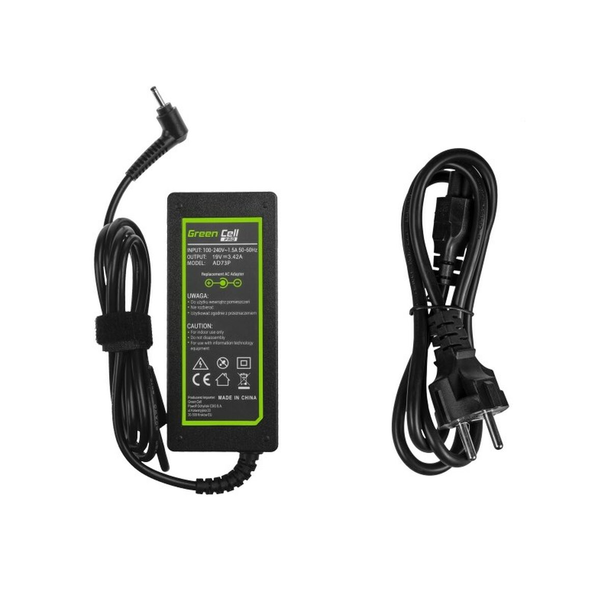 Laptopladdare Green Cell AD73P 65 W - 4