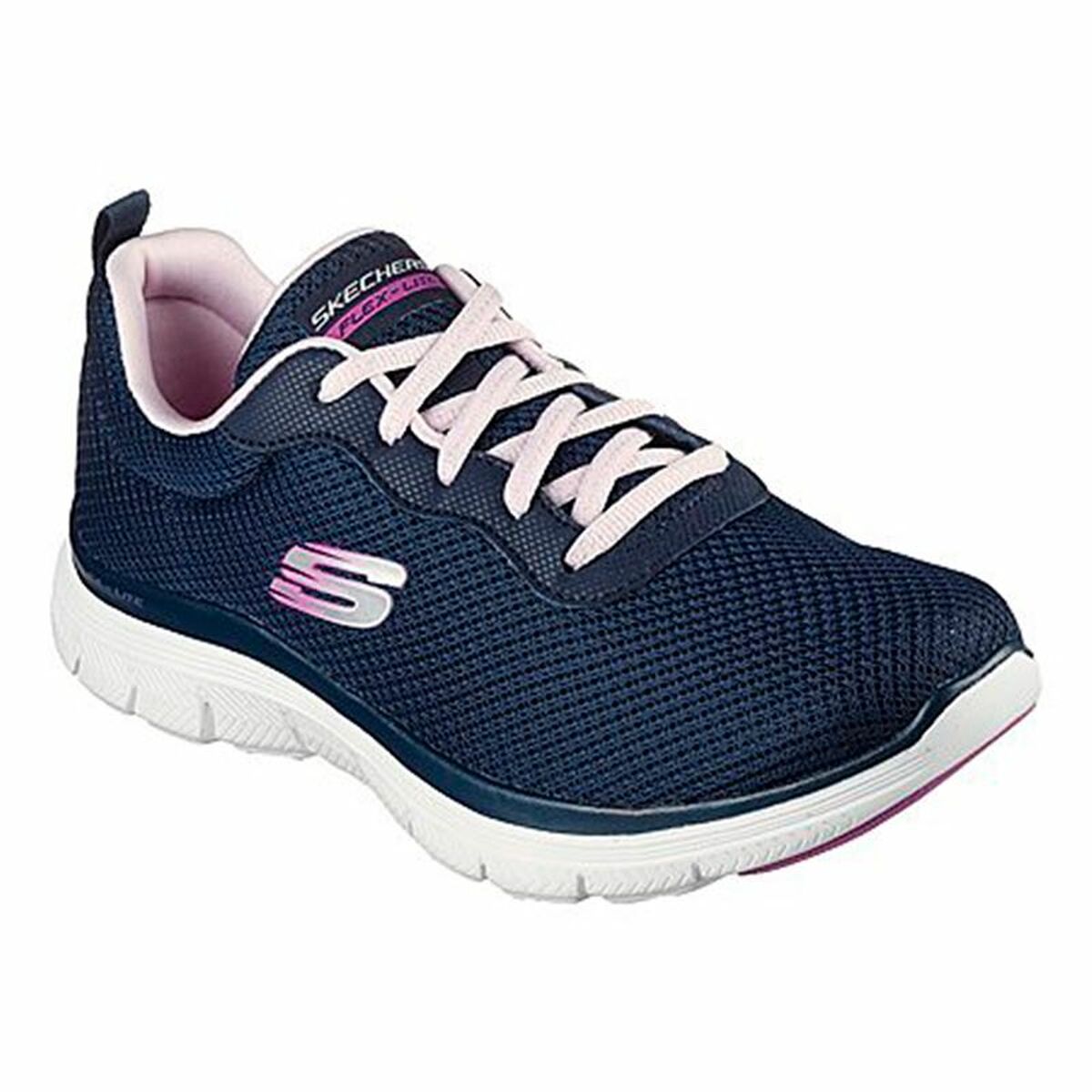 Gymnastiksko, Dam Skechers Flex Appeal 4.0 Marinblå
