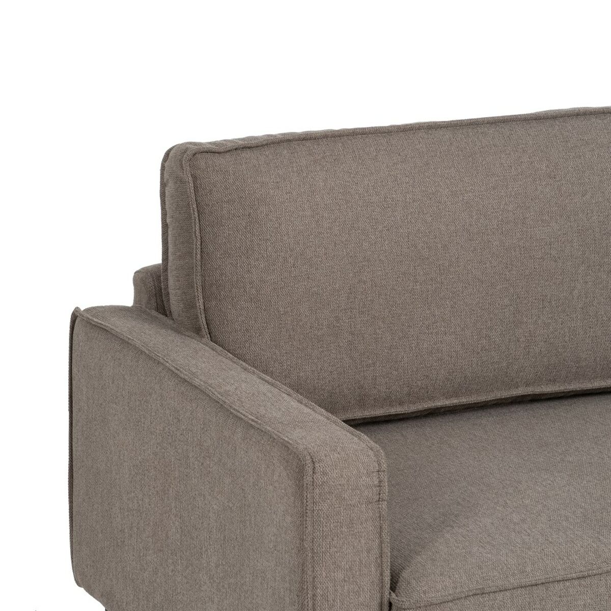 3-mans soffa Beige-brun (taupe) 213 x 87 x 90 cm - 5