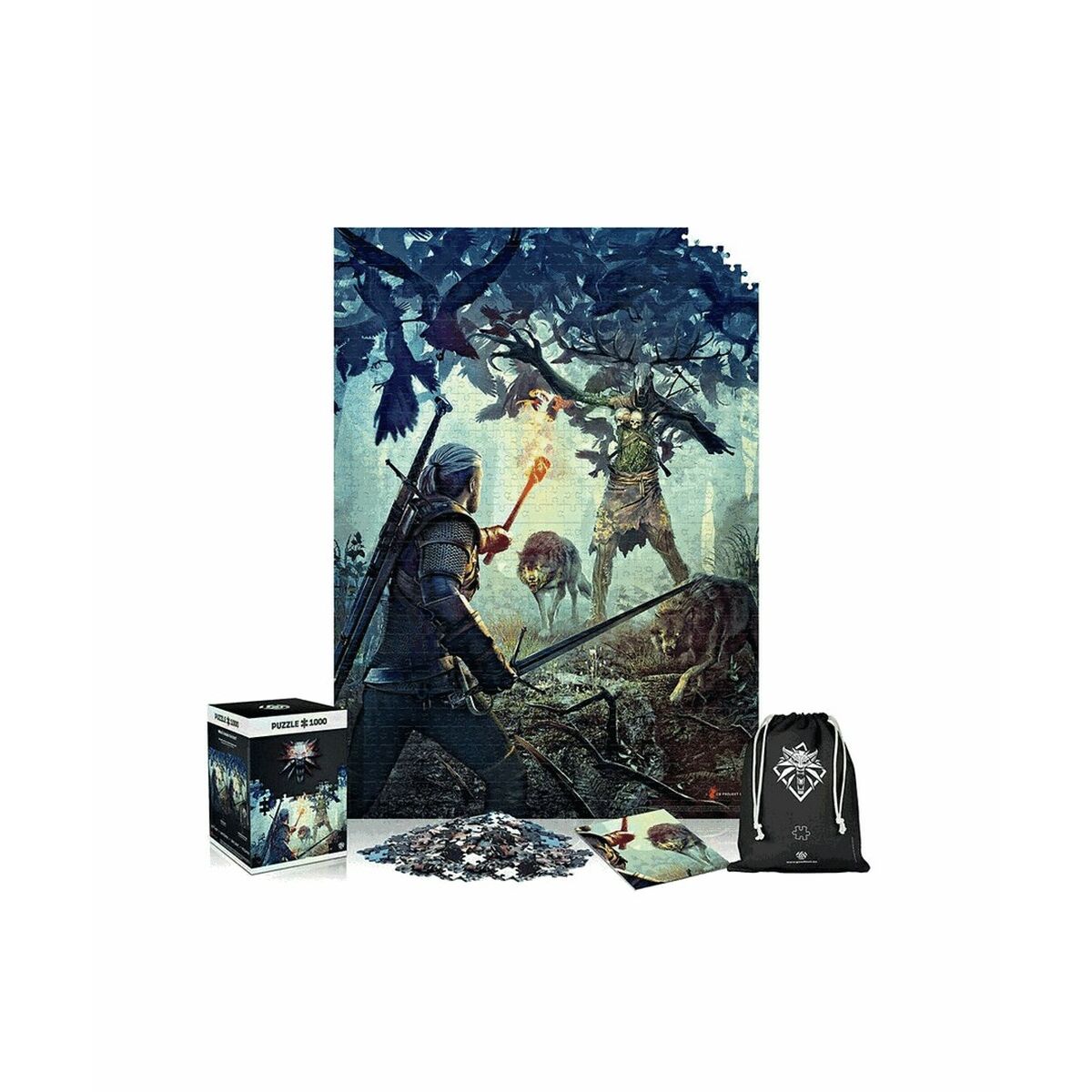 Pussel Cenega Publishing The Witcher: Leshen 1000 Delar - 2