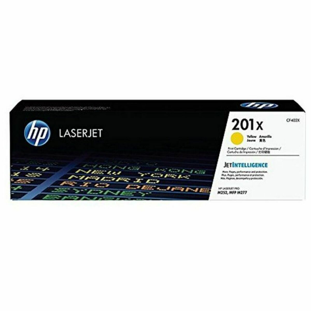 Original Toner HP 201X Gul - 3