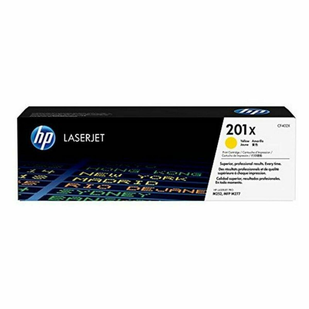 Original Toner HP 201X Gul - 2