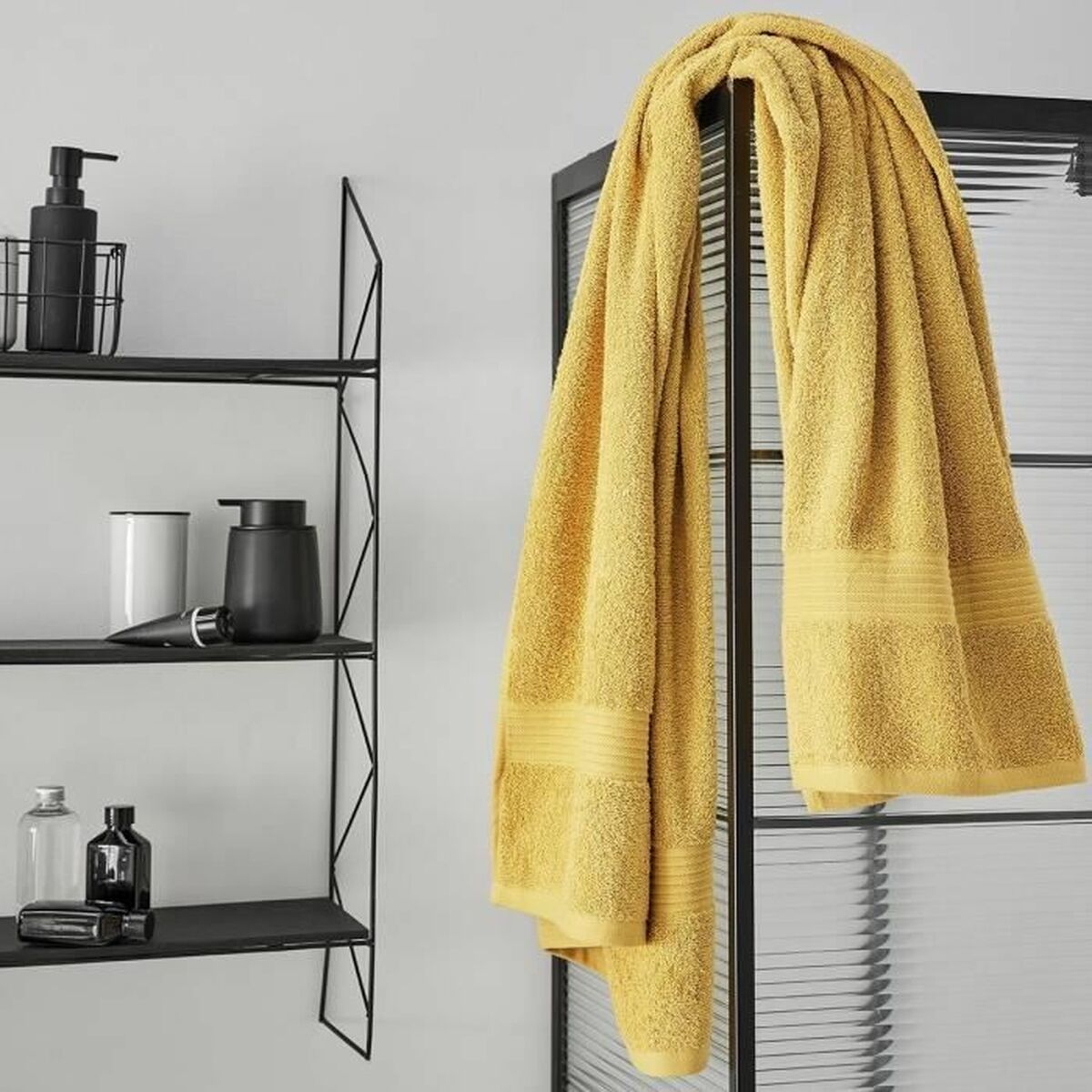 Badhandduk TODAY Essential Ockra 90 x 150 cm - 2