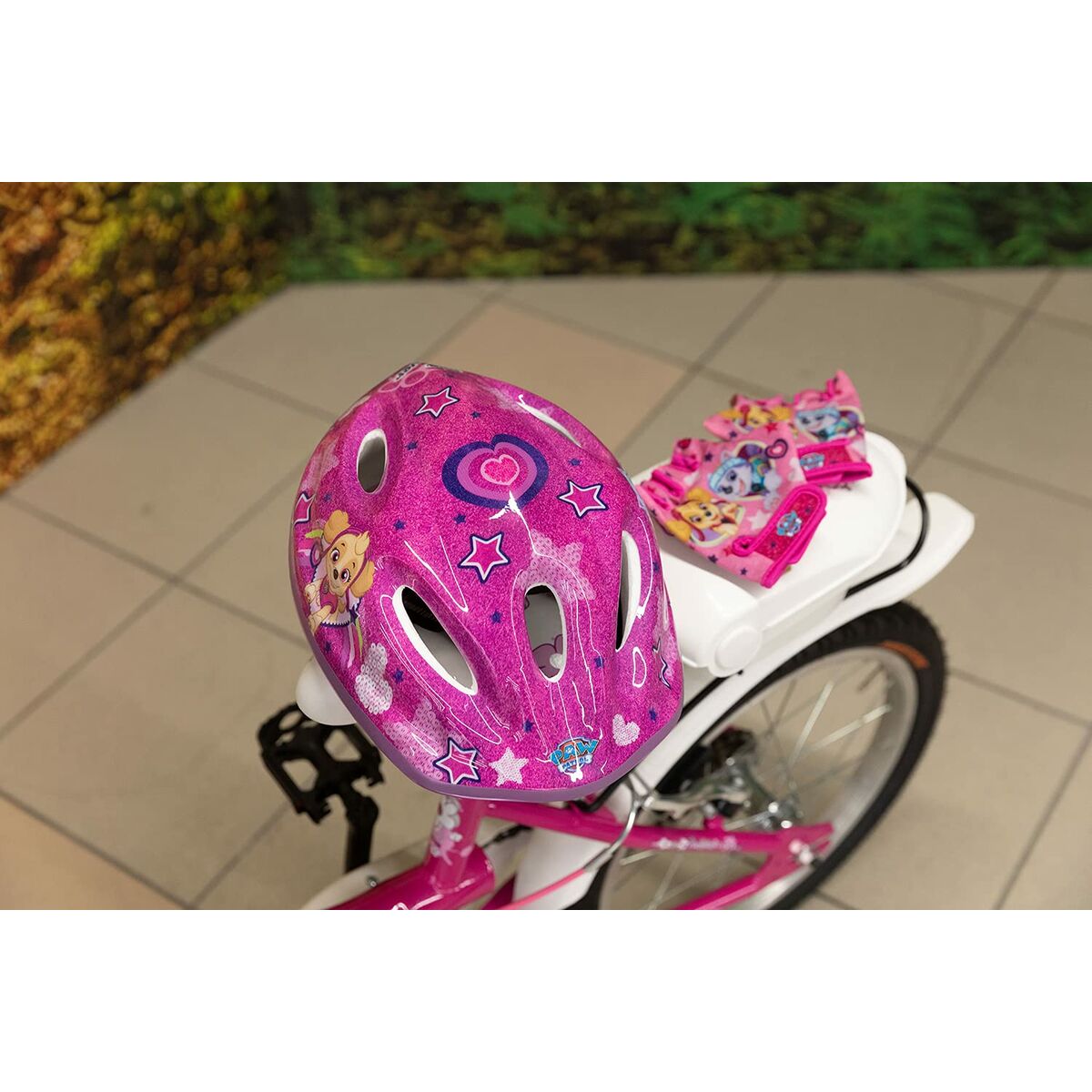 Cykelhjälm för barn The Paw Patrol Rosa Fuchsia - 12