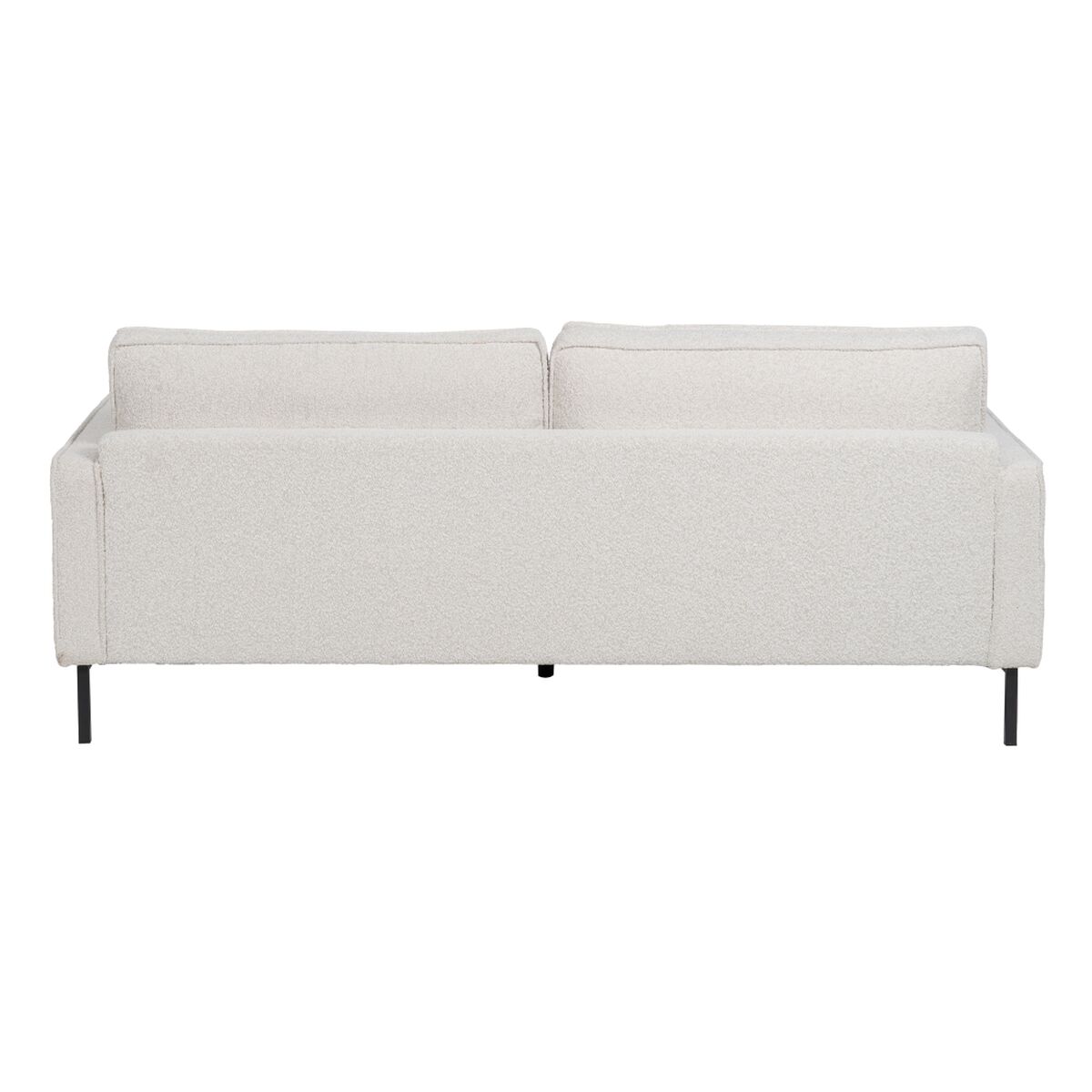 3-mans soffa 213 x 87 x 90 cm Vit Metall - 4