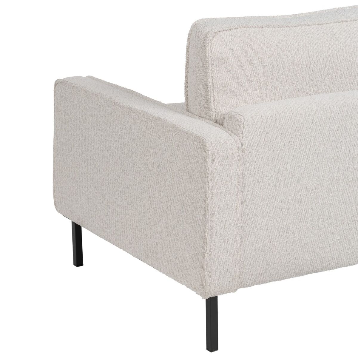 3-mans soffa 213 x 87 x 90 cm Vit Metall - 8