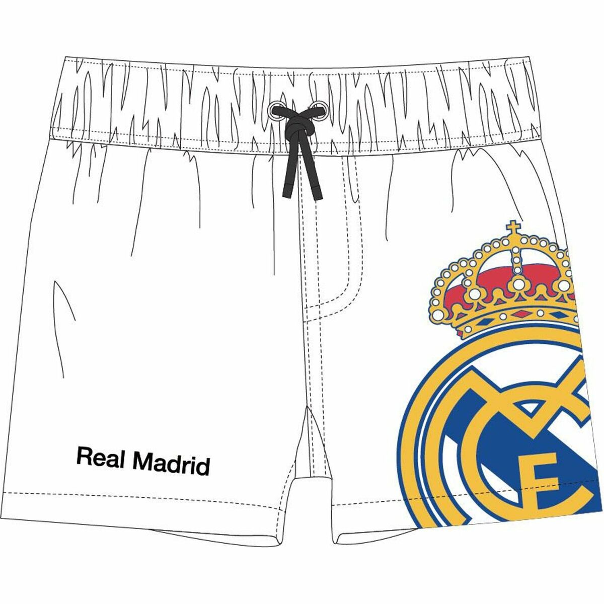 Baddräkt, Flickor Real Madrid C.F. (6 år) - 2