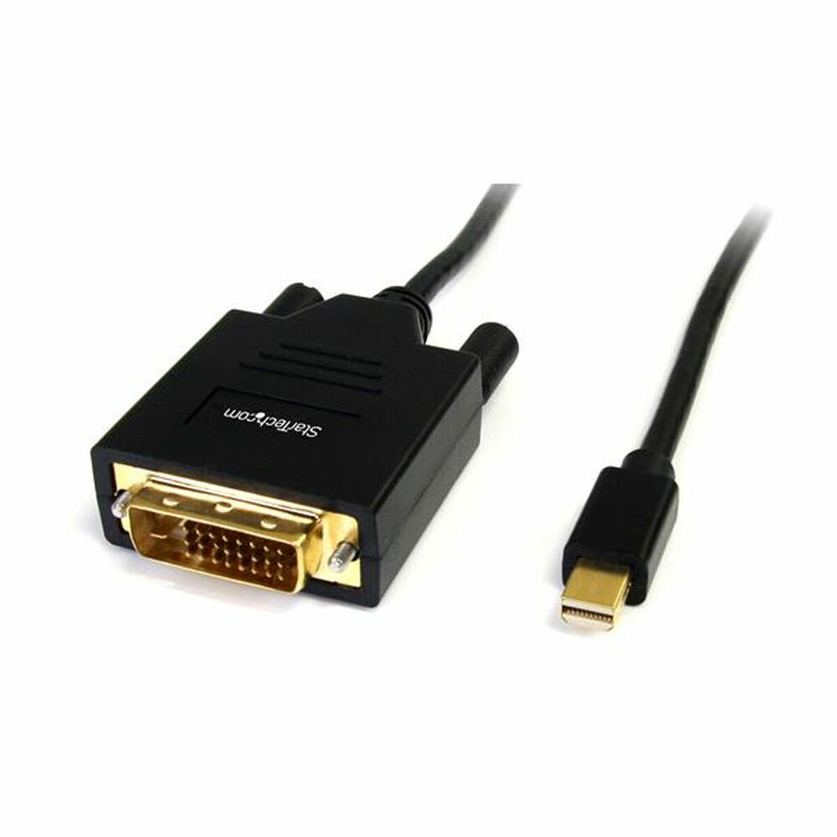 Mini-DisplayPort till DVI-adapter Startech MDP2DVIMM6           (1,8 m) Svart 1.8 m - 2