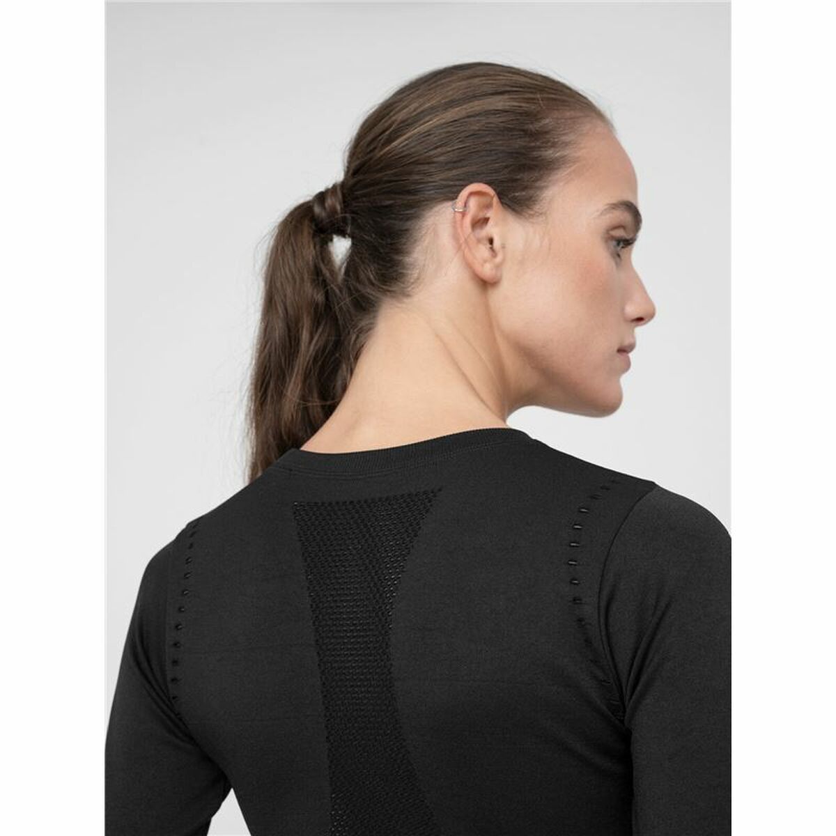 Långärmad t-shirt Dam PURE FORCE H4Z22 TSDLF010  4F Svart Multicolour (M/L) - 7