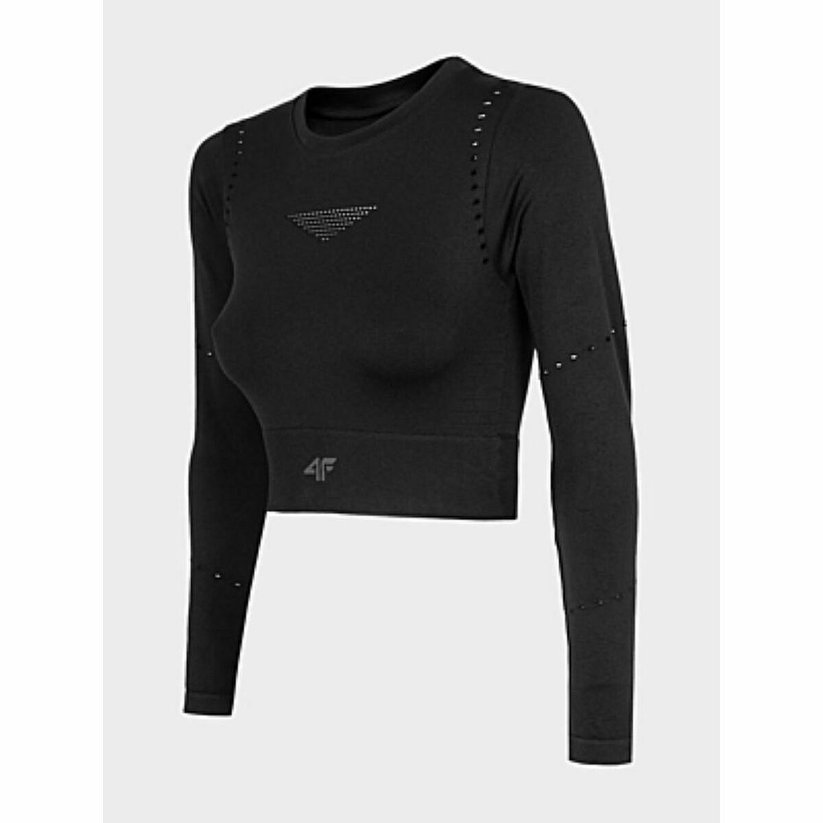 Långärmad t-shirt Dam PURE FORCE H4Z22 TSDLF010  4F Svart Multicolour (M/L) - 4