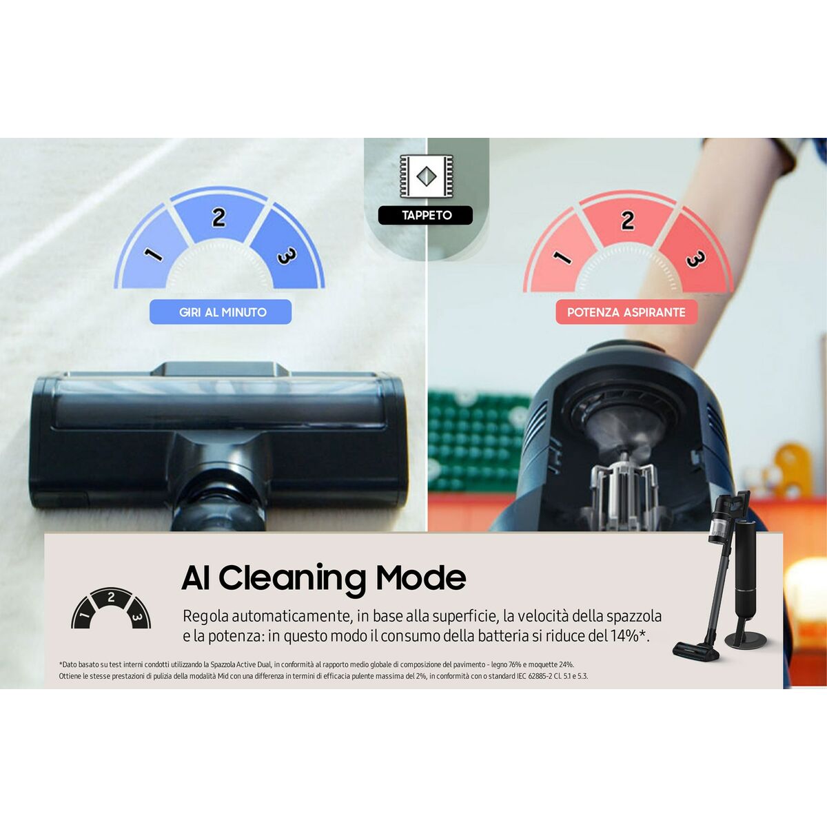 Handdammsugare Samsung VS28C9784QK/WA Svart - 3