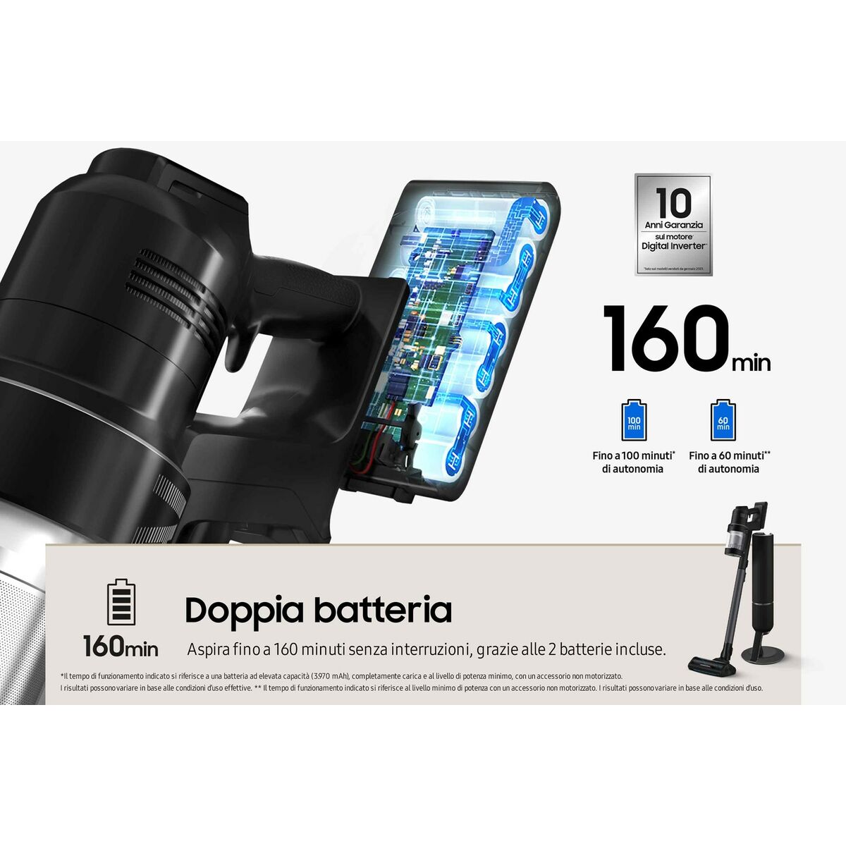 Handdammsugare Samsung VS28C9784QK/WA Svart - 2