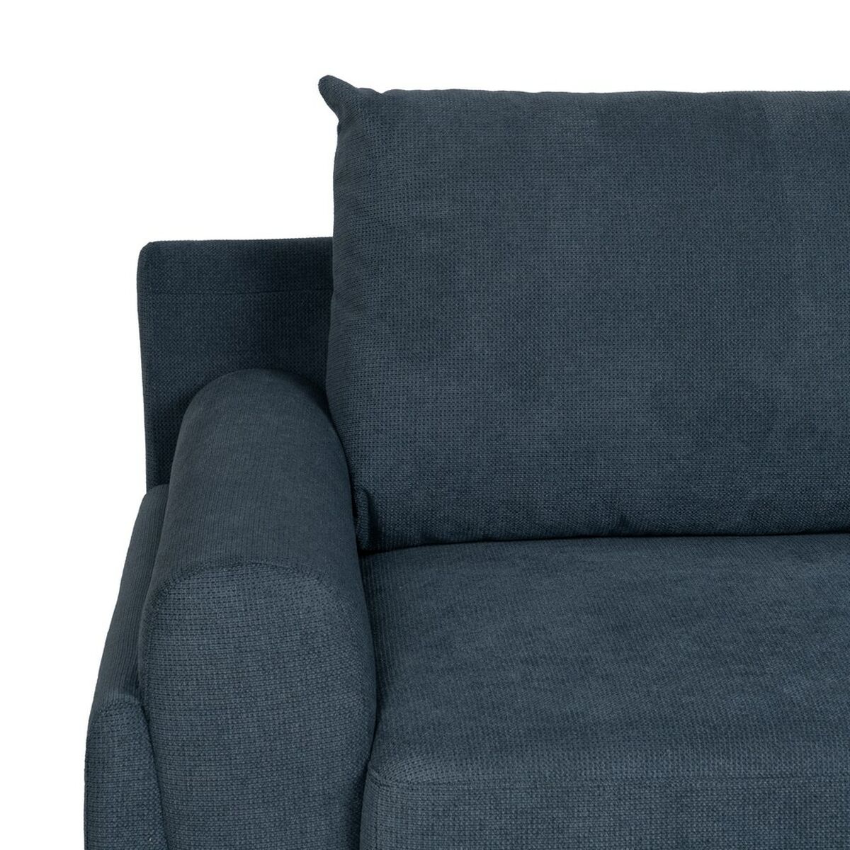 3-mans soffa Blå Trä 216 x 86 x 90 cm - 6