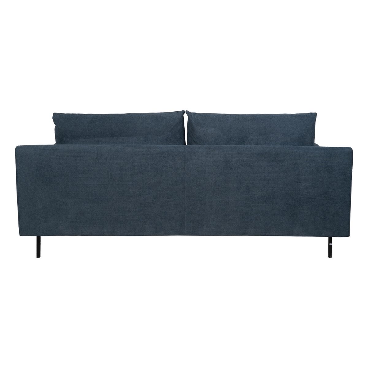 3-mans soffa Blå Trä 216 x 86 x 90 cm - 4