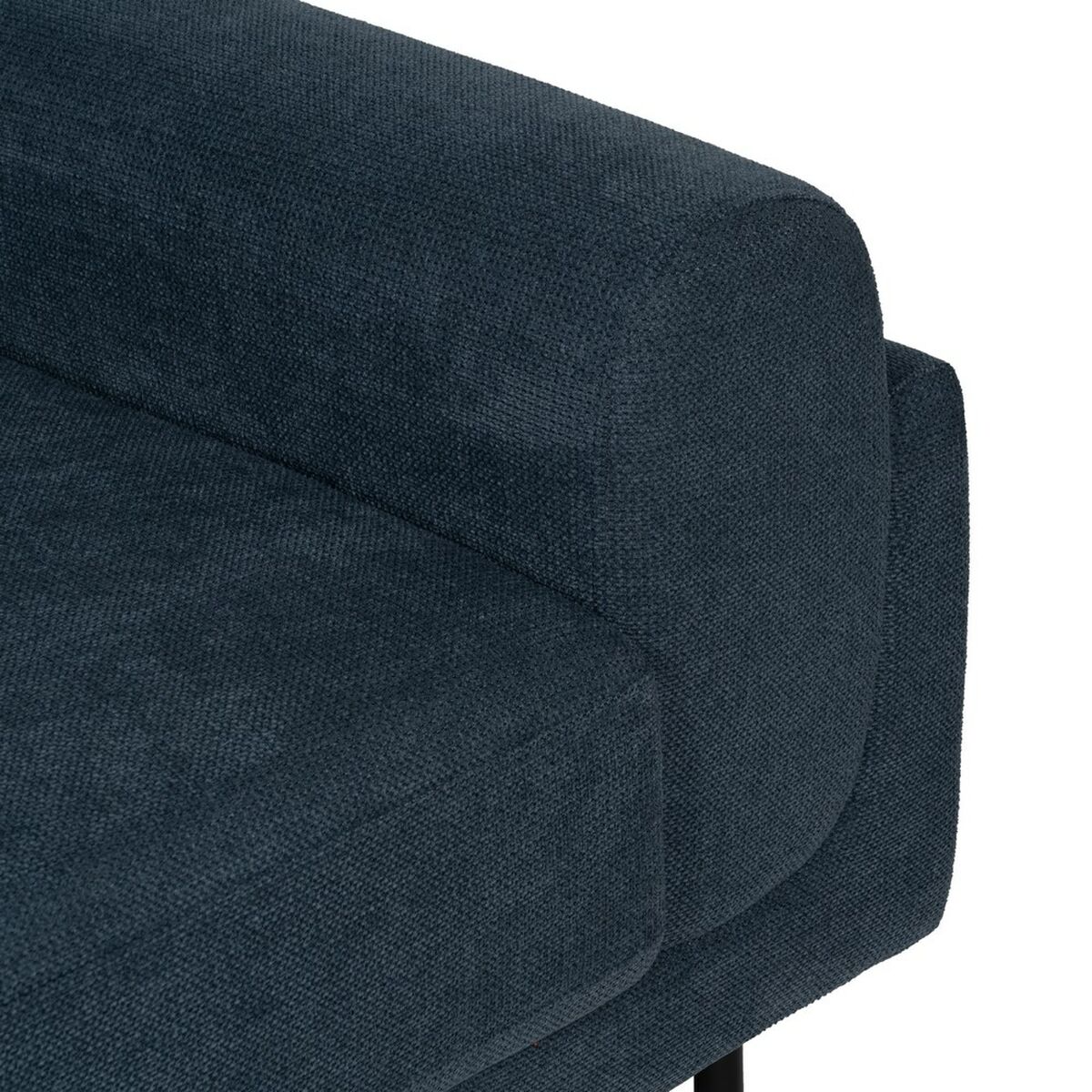 3-mans soffa Blå Trä 216 x 86 x 90 cm - 8