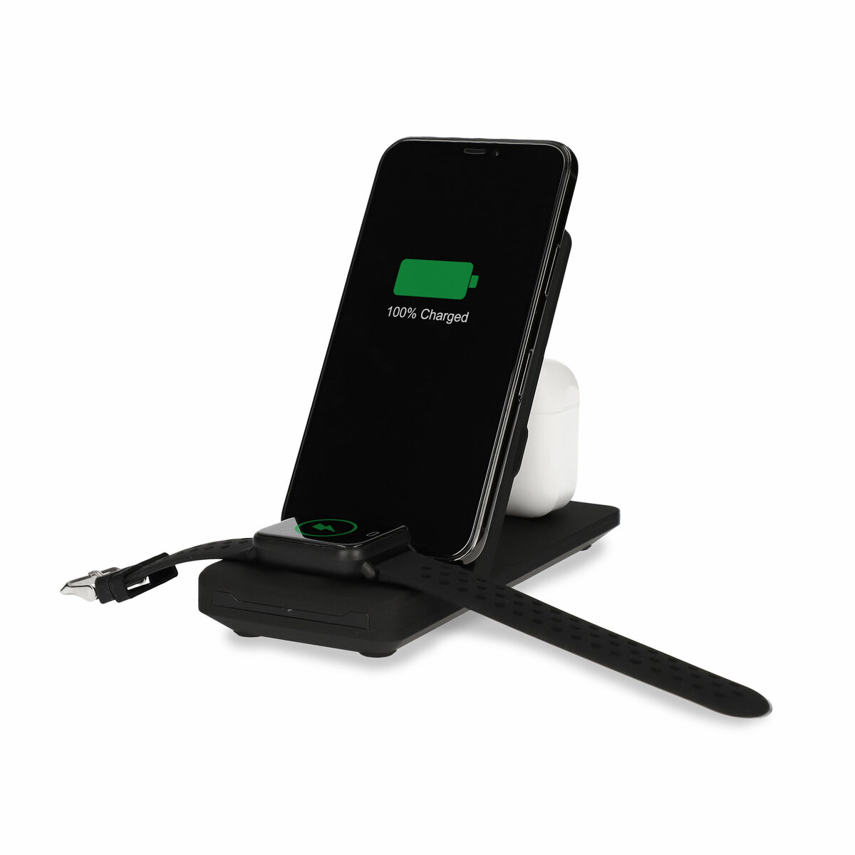 Trådlös laddare KSIX Apple-compatible 15W - 12