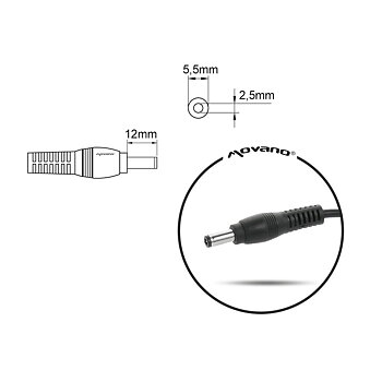 Laptopladdare Mitsu 5ZM043 65 W