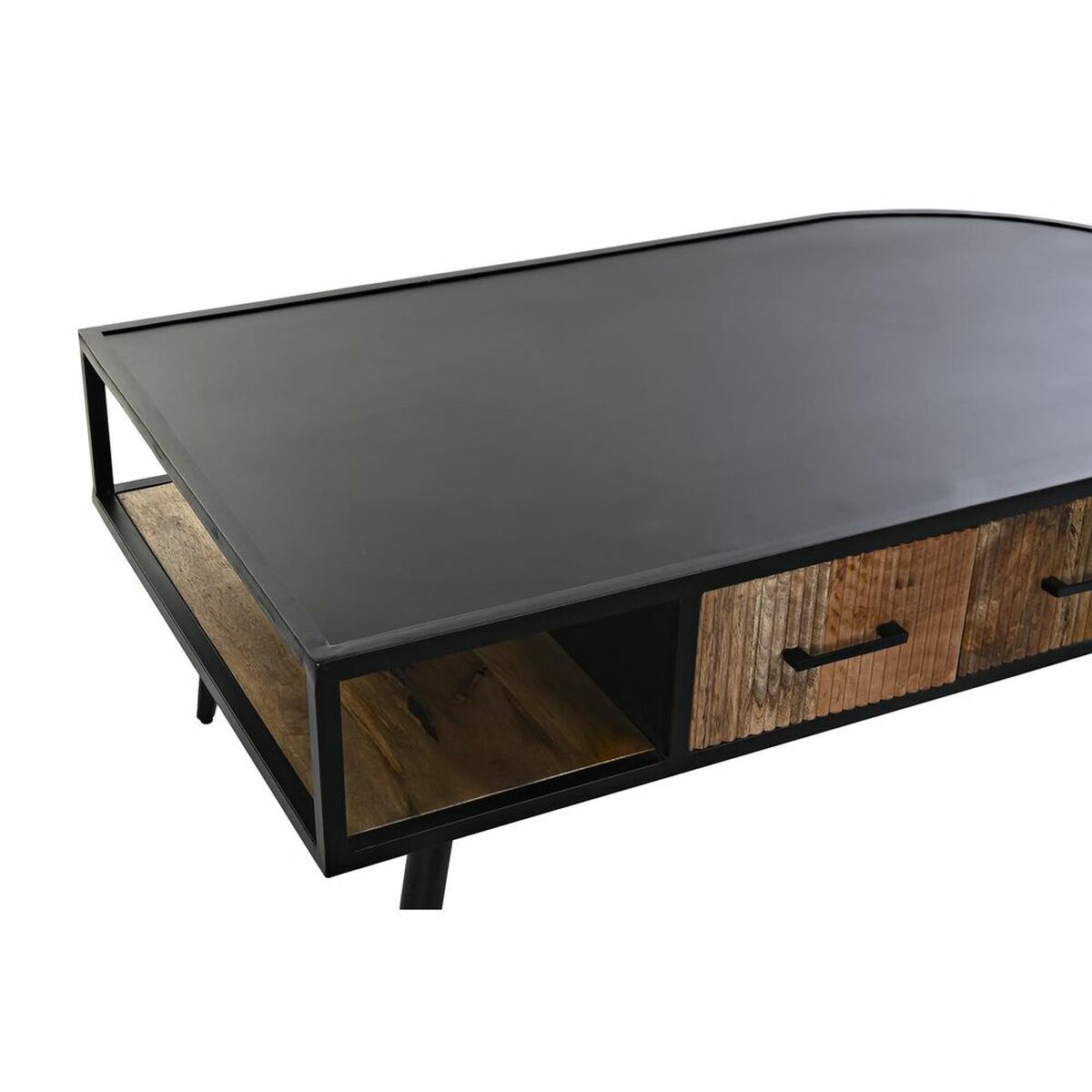 Soffbord DKD Home Decor Metall Mangoträ 30 x 40 cm 130 x 70 x 46 cm - 2