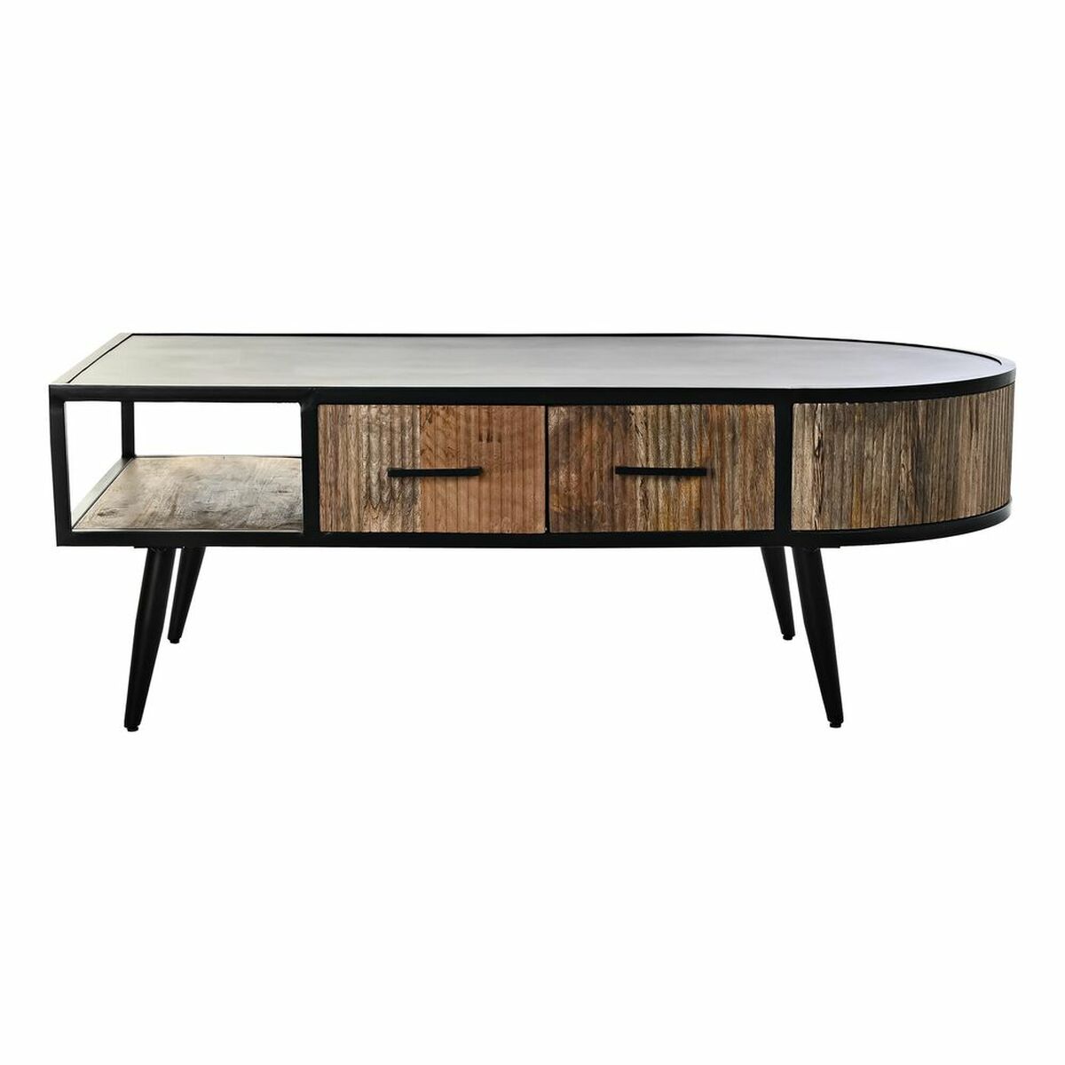 Soffbord DKD Home Decor Metall Mangoträ 30 x 40 cm 130 x 70 x 46 cm - 5
