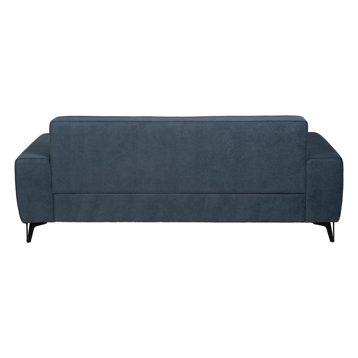 3-mans soffa Blå Trä 220 x 87 x 85 cm - 4