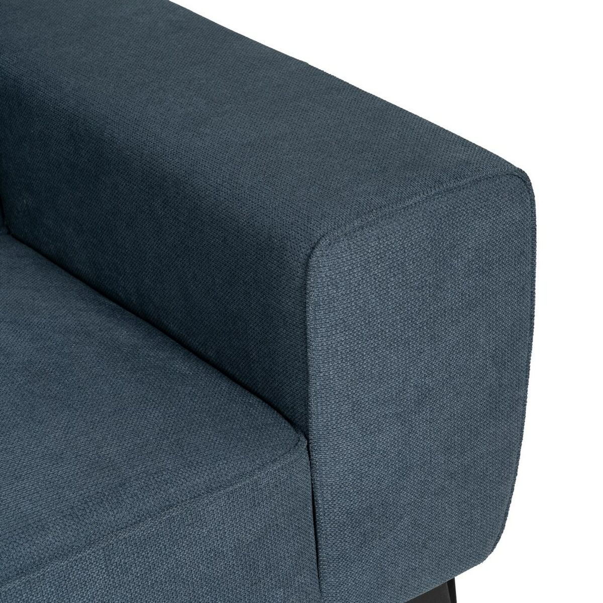 3-mans soffa Blå Trä 220 x 87 x 85 cm - 8