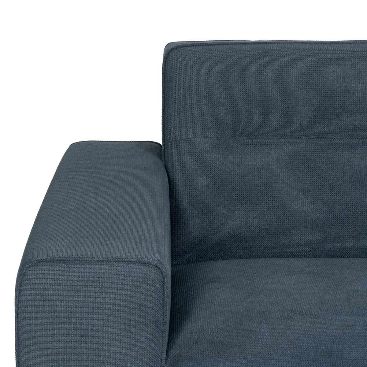 3-mans soffa Blå Trä 220 x 87 x 85 cm - 6