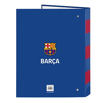 Ringpärm F.C. Barcelona Blå Rödbrun A4 26.5 x 33 x 4 cm