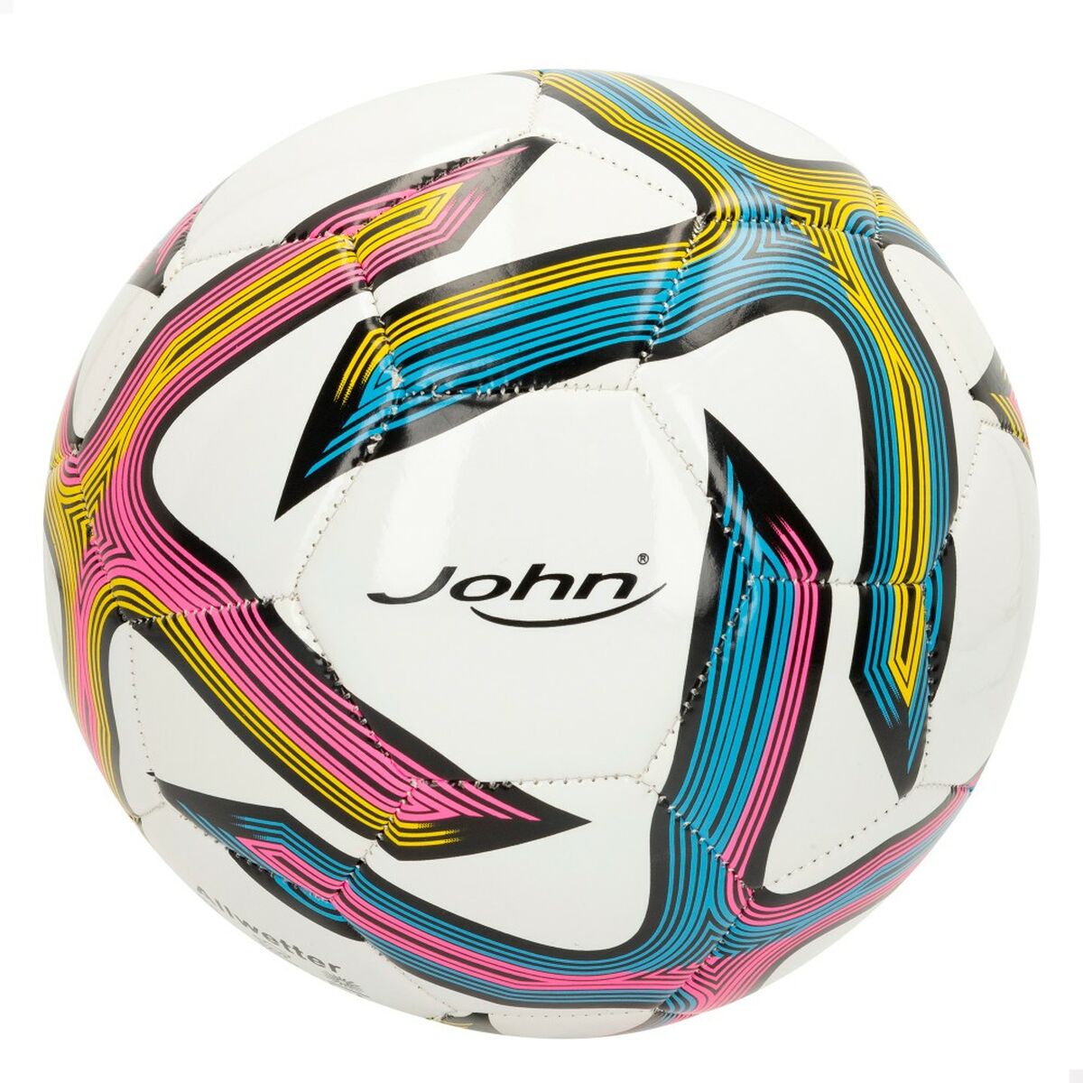 Fotboll John Sports Classic 5 Ø 22 cm Konstläder (12 antal) - 5