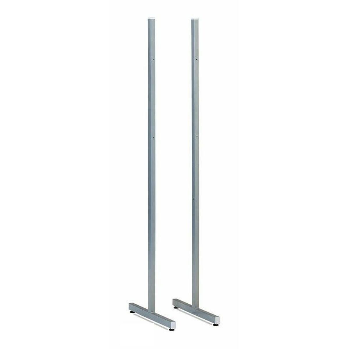 Ställ med hjul för whiteboard/tavla Faibo 60 x 186 cm Metall Silvrig Skiffer 2 antal