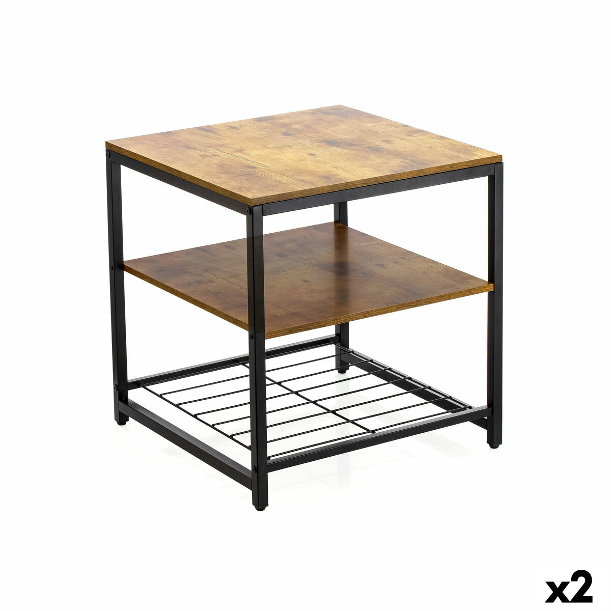 Bokhylla Confortime 50 x 50 x 51 cm (2 antal)