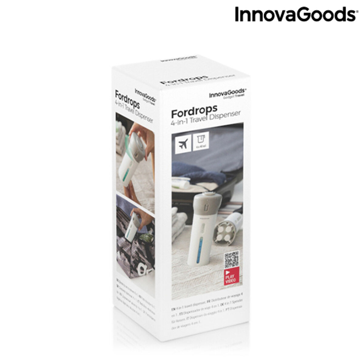4-i-1 Resedispenser Fordrops InnovaGoods - 10