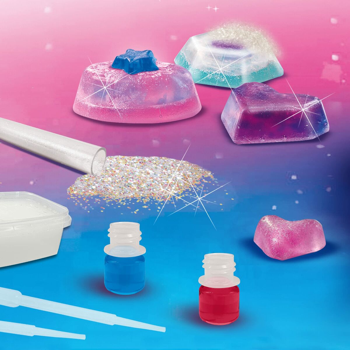 Vetenskapsspel SES Creative Galaxy Soap Tvåltillverkningssats - 7