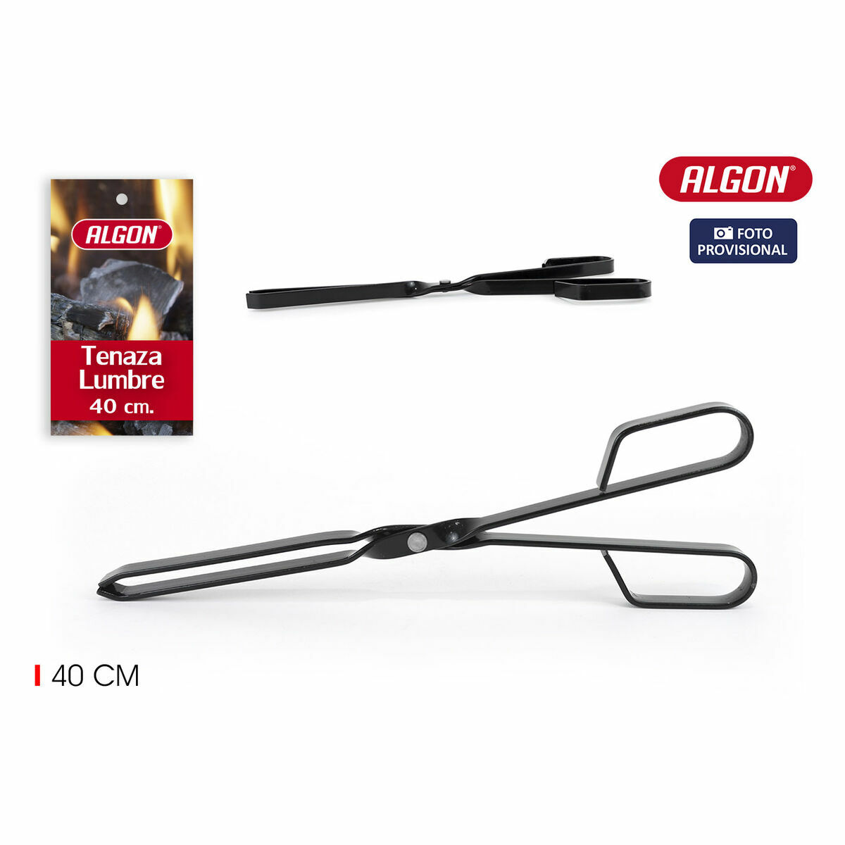 Barbecue-tänger Algon 40 x 10 x 1,6 cm Grill (18 antal) - 4