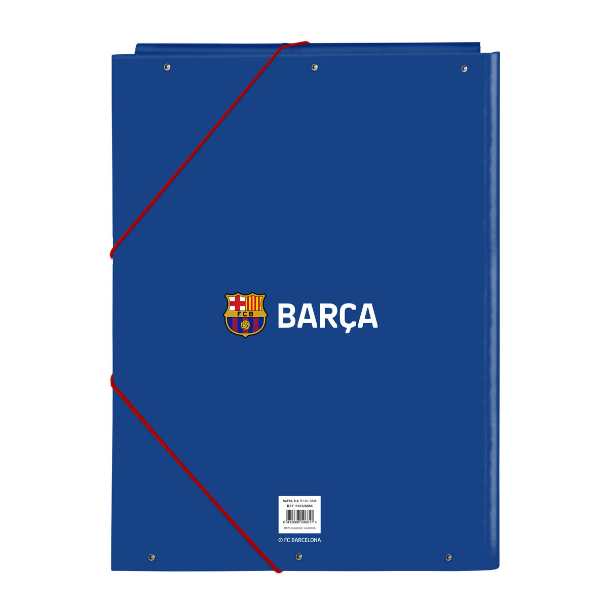 Folder F.C. Barcelona Blå Rödbrun A4 - 2