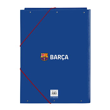 Folder F.C. Barcelona Blå Rödbrun A4