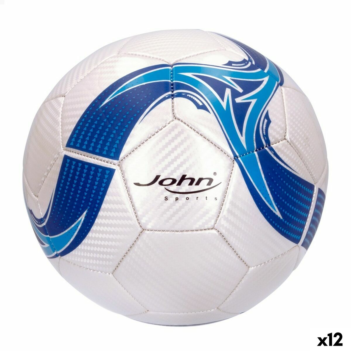Fotboll John Sports Premium Relief 5 Ø 22 cm TPU (12 antal) - 5