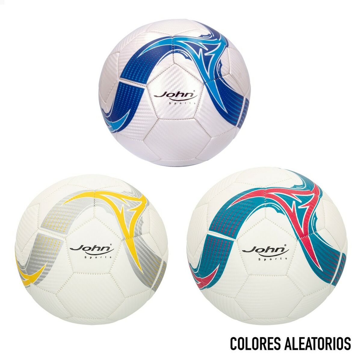 Fotboll John Sports Premium Relief 5 Ø 22 cm TPU (12 antal) - 4
