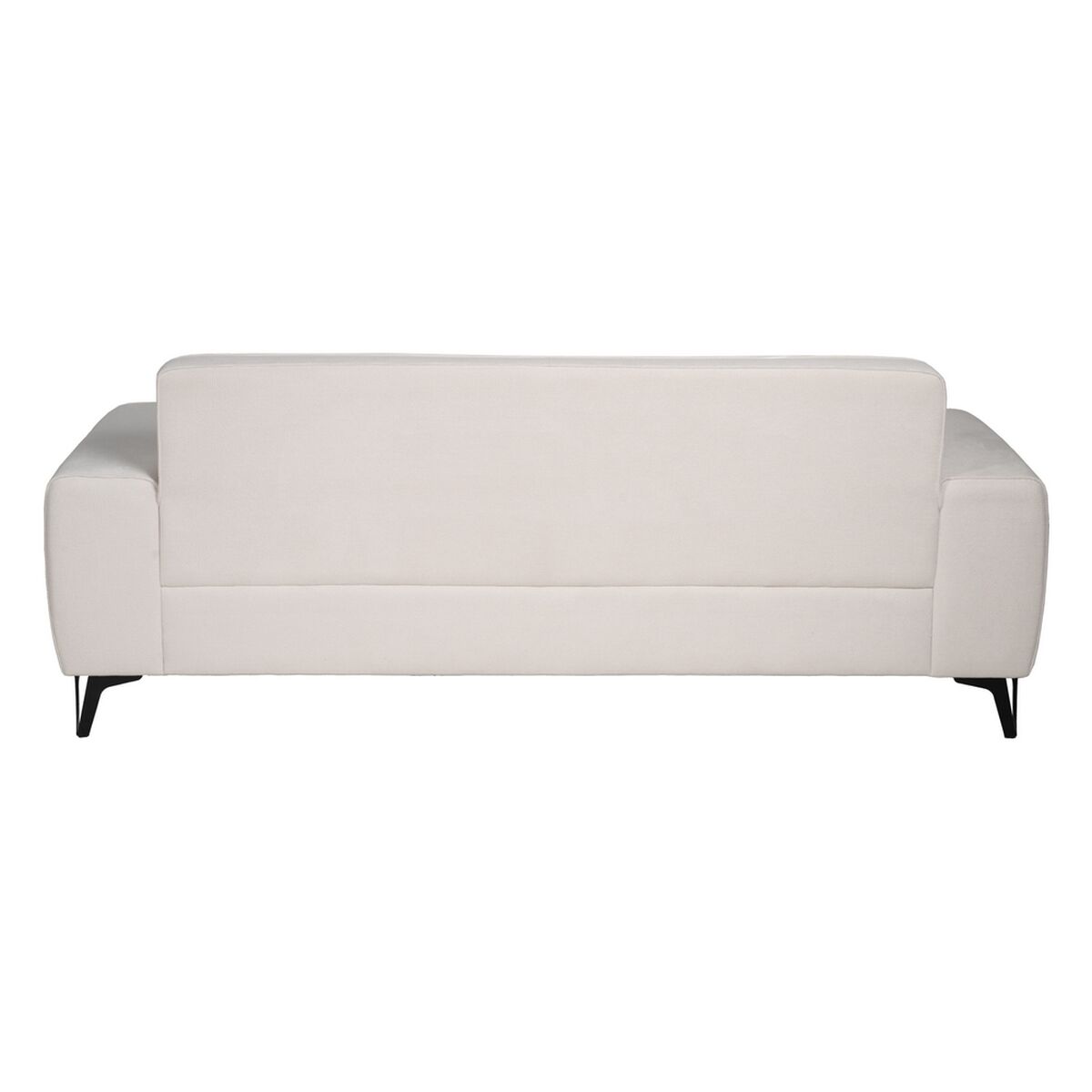 3-mans soffa Kräm Trä 220 x 87 x 85 cm - 4