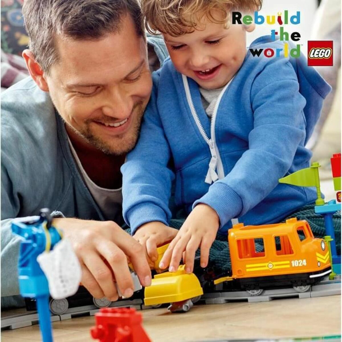 Byggsats   Lego 10933 Cargo train         105 Delar - 5