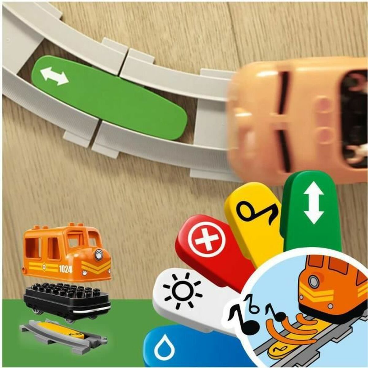 Byggsats   Lego 10933 Cargo train         105 Delar - 3