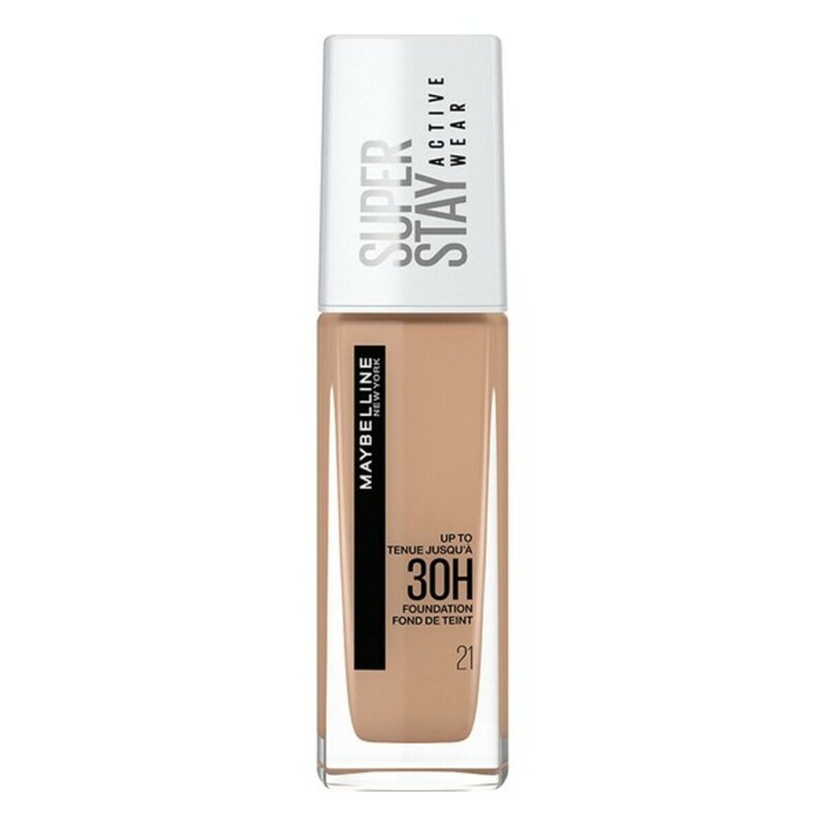 Flytande makeupbas Maybelline B3352800 Nº 21-Nude Beige 30 ml - 3