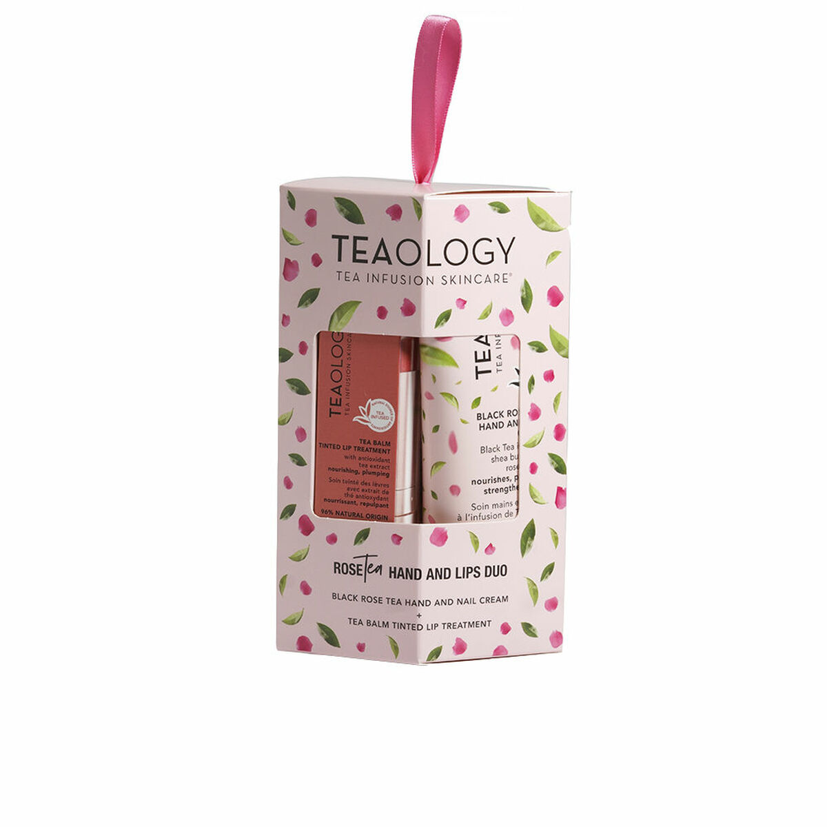 Skönhetsset Teaology Black Rose Tea 2 Delar