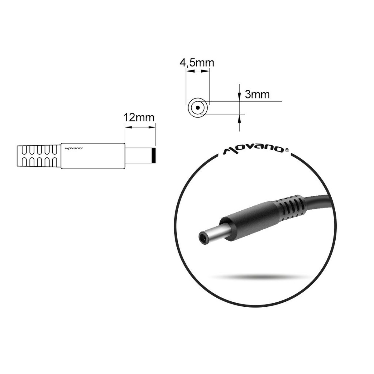 Laptopladdare Mitsu 5ZM013 90 W - 2