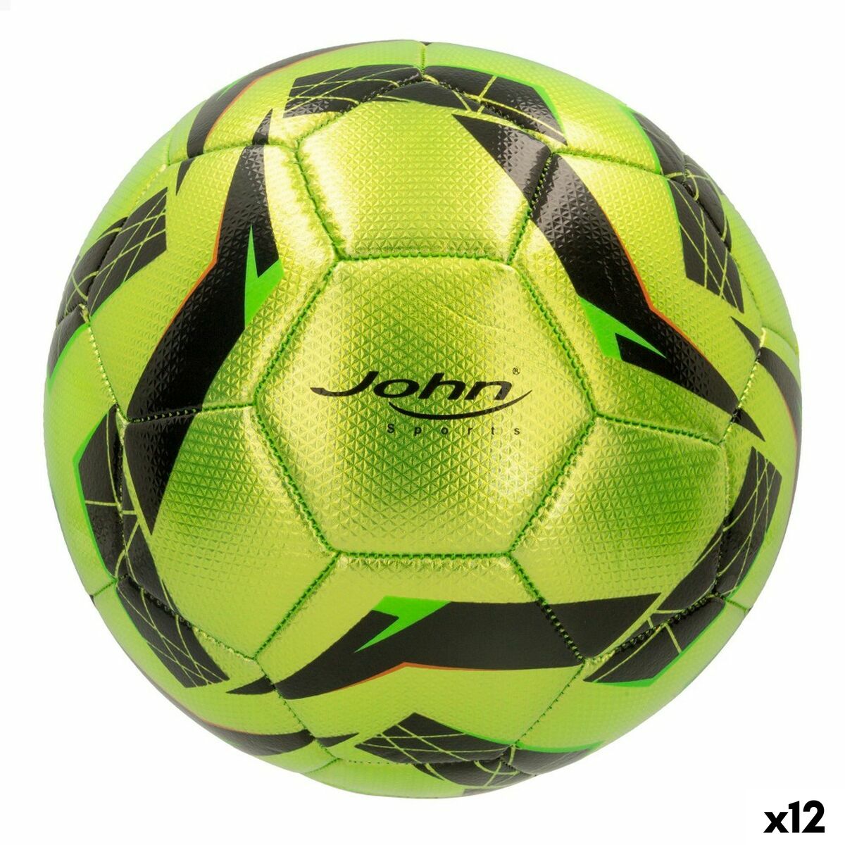 Fotboll John Sports Competition Techno 5 Ø 22 cm Konstläder (12 antal) - 5