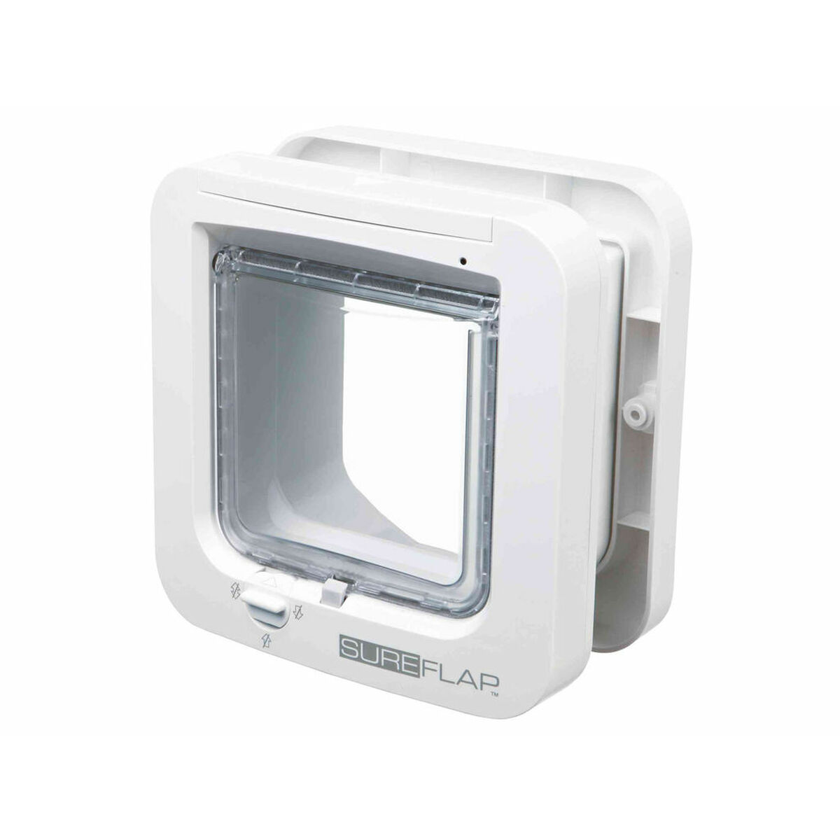 Kattlucka Trixie SureFlap Vit Plast 21 × 21 CM Husdjur - 4